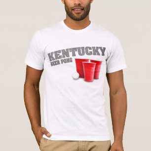 Camiseta de Pong de la cerveza de Kentucky