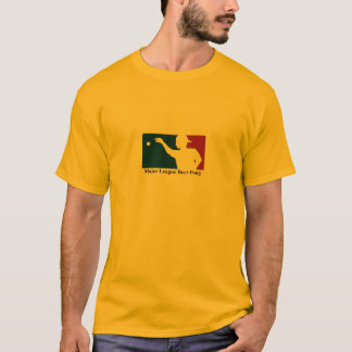 Camiseta de Pong de la cerveza de la primera