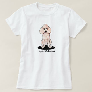 Camiseta de Poodle Adorable de KiniArt