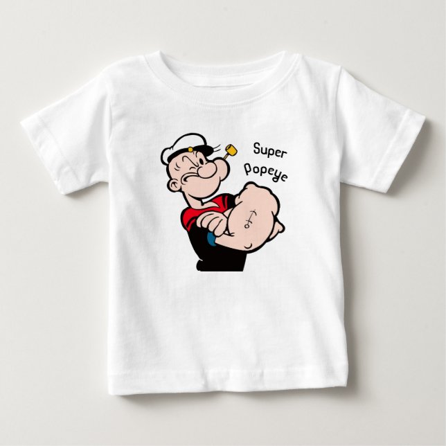 Camiseta de popeye para niños (Anverso)