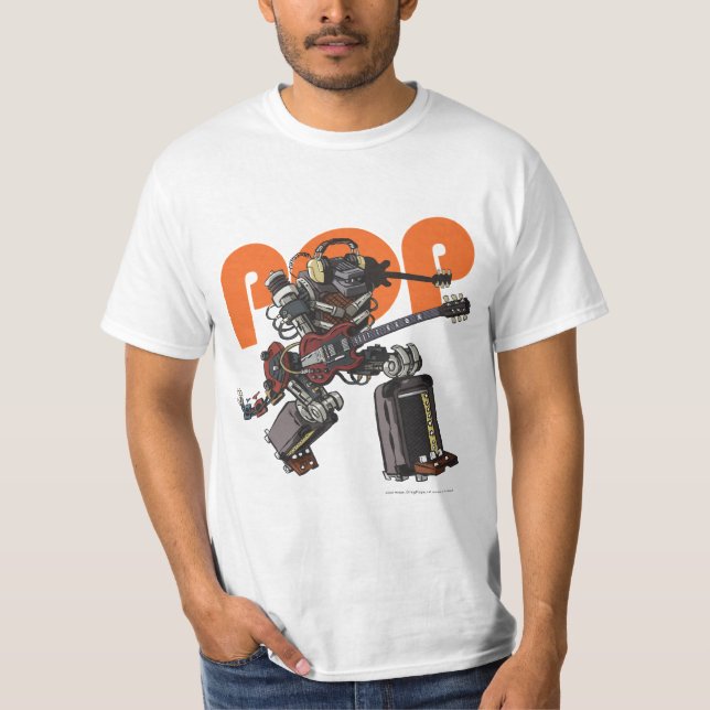 Camiseta de POPMONSTER (Anverso)