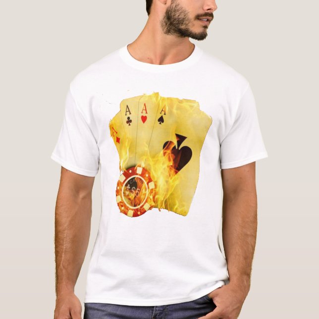 Camiseta de póquer contra incendios (Anverso)