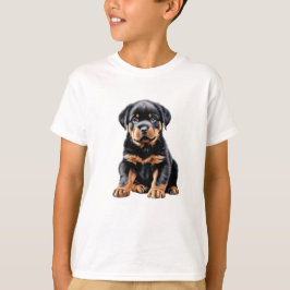 Camiseta de porra de Rottweiler para niños
