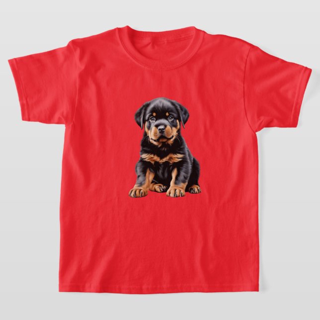 Camiseta de porra de Rottweiler para niños (Distribución)