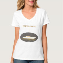 Camiseta de Porto Cervo Cerdeña Yate - Verano Dora