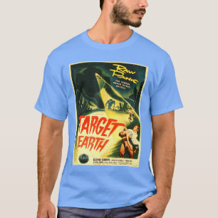 Camiseta de póster de película vintage de ciencia 