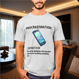 Camiseta de postergación