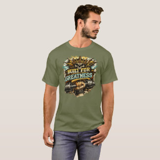 Camiseta de Powerlift Forjada para la Grandeza