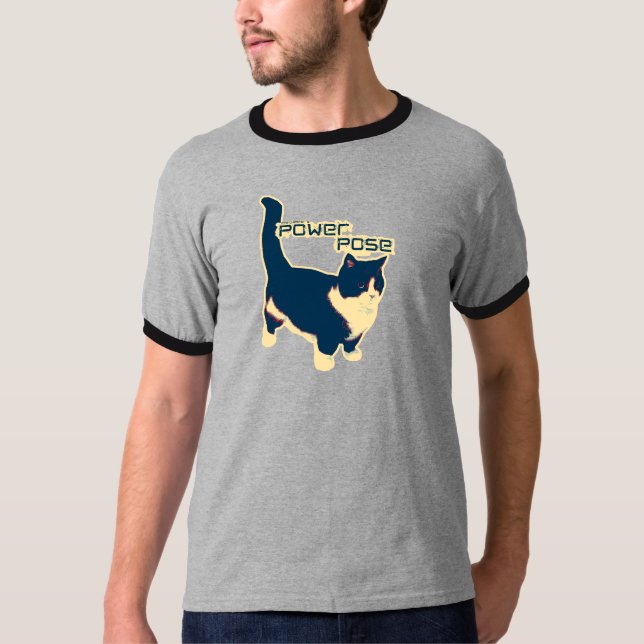 Camiseta de PowerPose masculina (Anverso)
