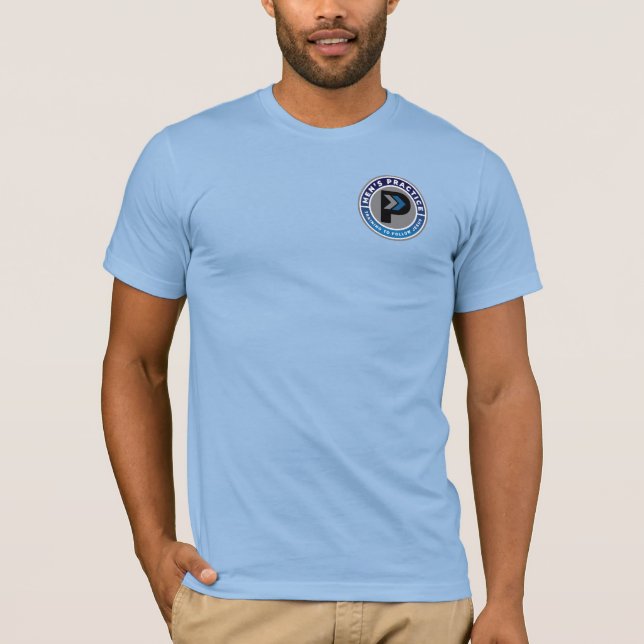 Camiseta de práctica masculina - sin citas (Anverso)