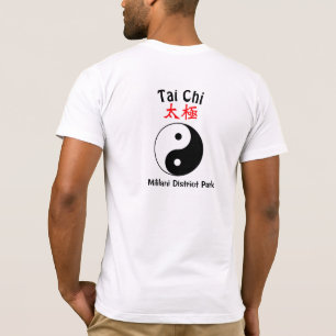 Camiseta de práctica tai chi