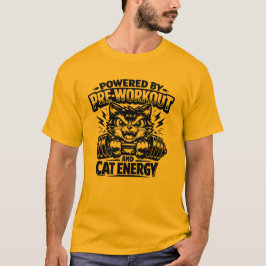 Camiseta de Pre Entrenamiento y Energía de Gato