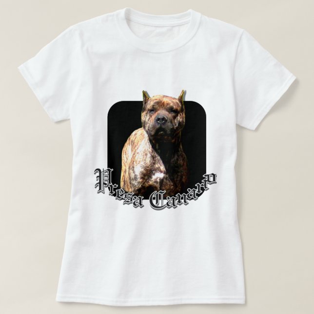 Camiseta de Presa Canario (Diseño del anverso)
