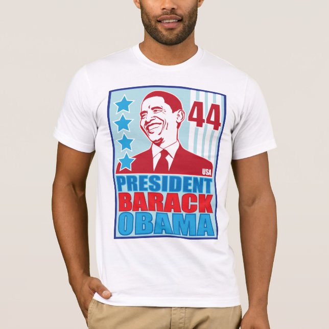 Camiseta de presidente Barack Obama (Anverso)