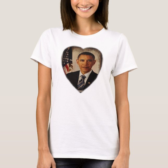 Camiseta de presidente Barack Obama (Anverso)