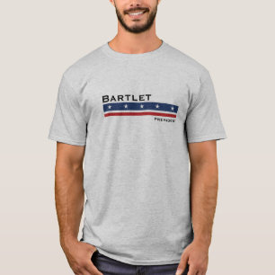 Camiseta de presidente Jed Bartlet West Wing