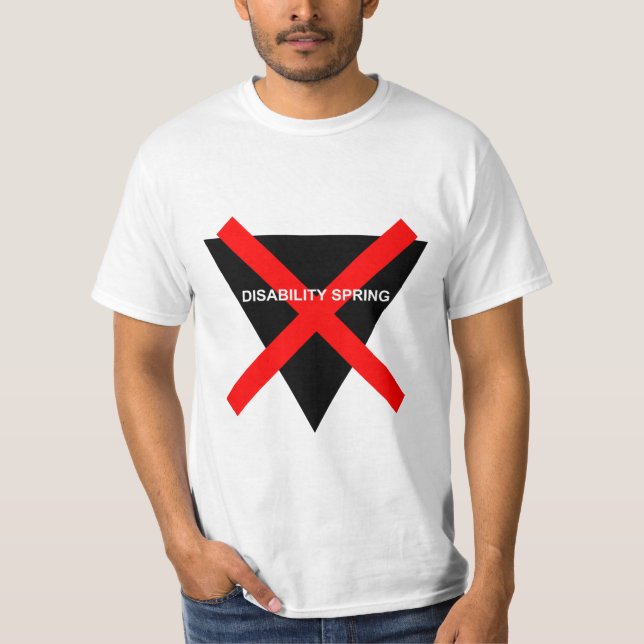 Camiseta de primavera de discapacidad (Anverso)