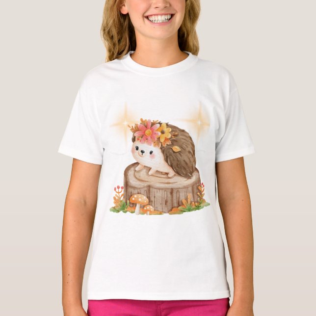 Camiseta de primavera de edgehog (Anverso)