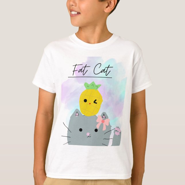 camiseta de primavera infantil (Anverso)