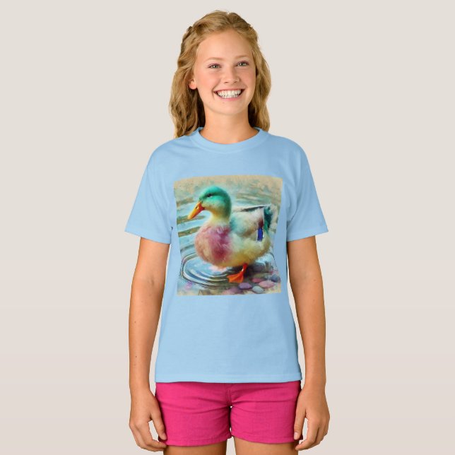 Camiseta de primavera para niños (Anverso completo)