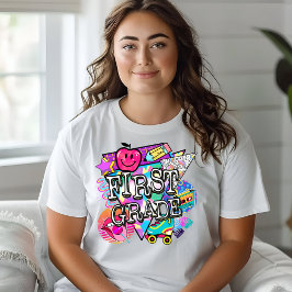 Camiseta de primer grado de Retro 90