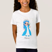 Camiseta de Princesa Encantadora y Estrellas