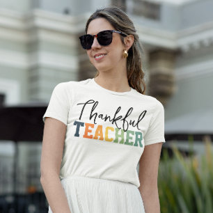 Camiseta de Profesor Agradecido de Calabaza, Profe