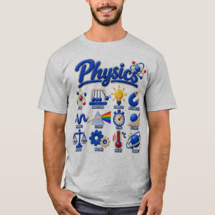 Camiseta de profesor de física, camiseta de cienci