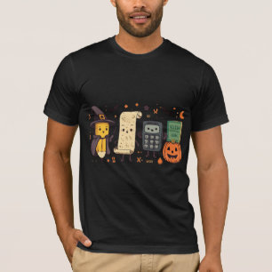 Camiseta de profesor de matemáticas de Halloween a