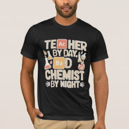 Camiseta de profesor de química