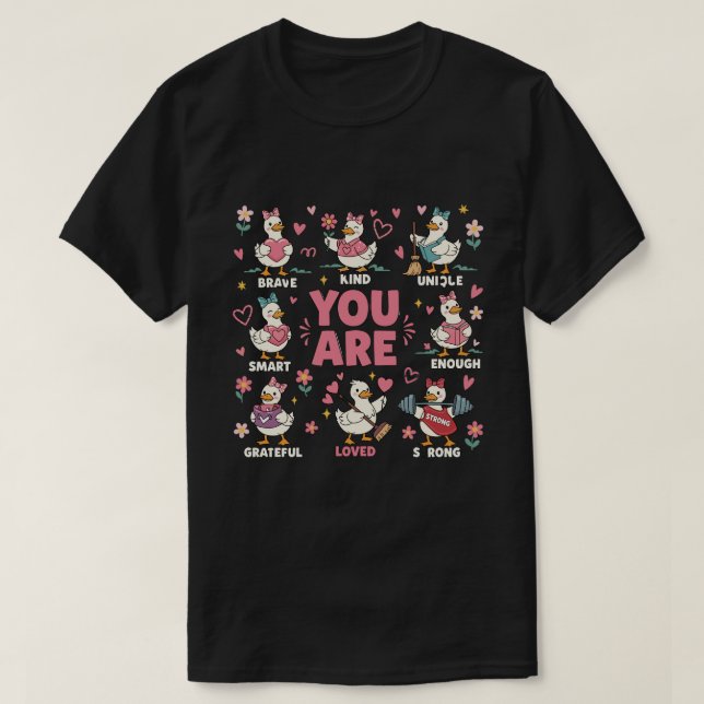Camiseta De Profesor De San Valentín Confort Cute  (Diseño del anverso)