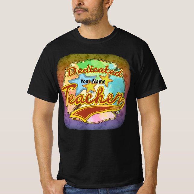 Camiseta de Profesor Dedicado (Anverso)