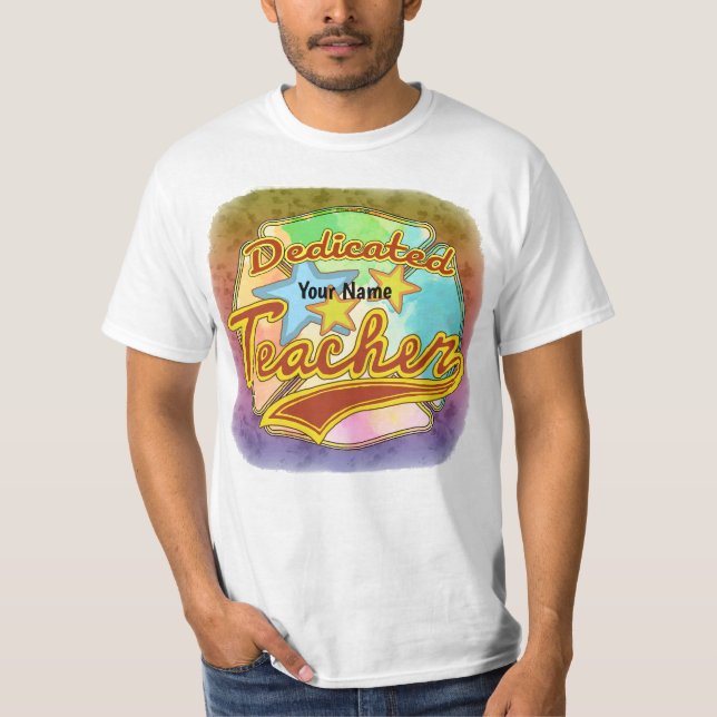 Camiseta de Profesor Dedicado (Anverso)