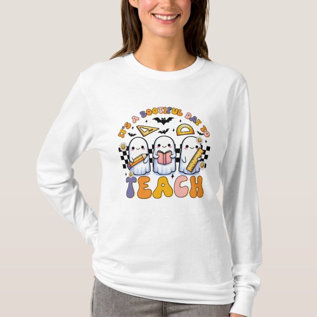 Camiseta de profesores de Halloween (Anverso)