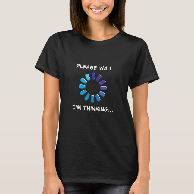 Camiseta de programador de computadora que estoy p (Anverso)