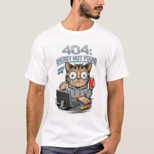 Camiseta de Programador de Gatos – Código Café Gat
