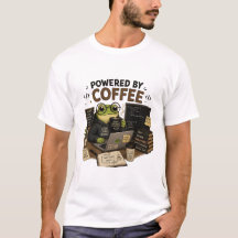 Camiseta de programador divertido con rana impulsa