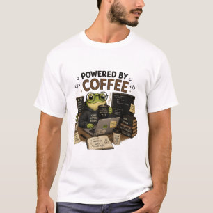 Camiseta de programador divertido con rana impulsa