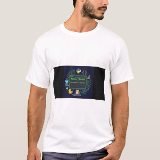 Camiseta de Programador Hola Mundo | Vida de Codif