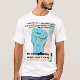 camiseta de protesta contra la agenda del WEF