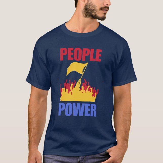 Camiseta de protesta contra la corrupción de Impea (Anverso)