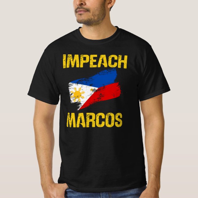 Camiseta de protesta contra la corrupción de Impea (Anverso)