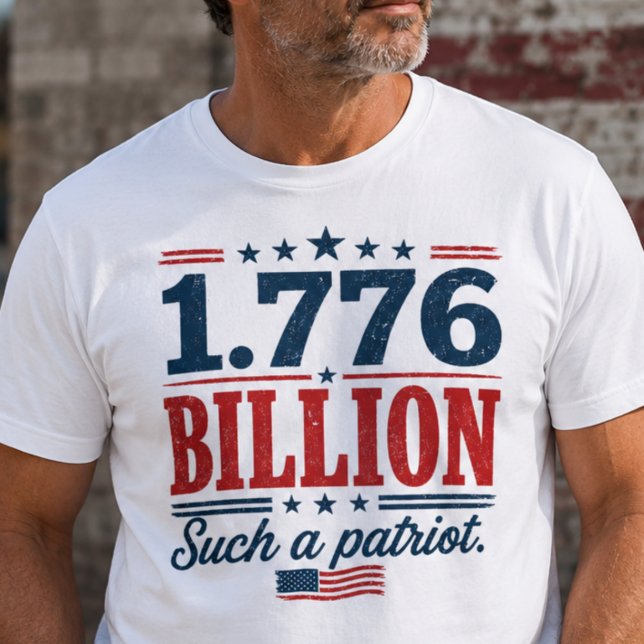 Camiseta de protesta patriota de 1.776 mil millone (Subido por el creador)