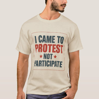 Camiseta de protesta retro vintage | Negrita