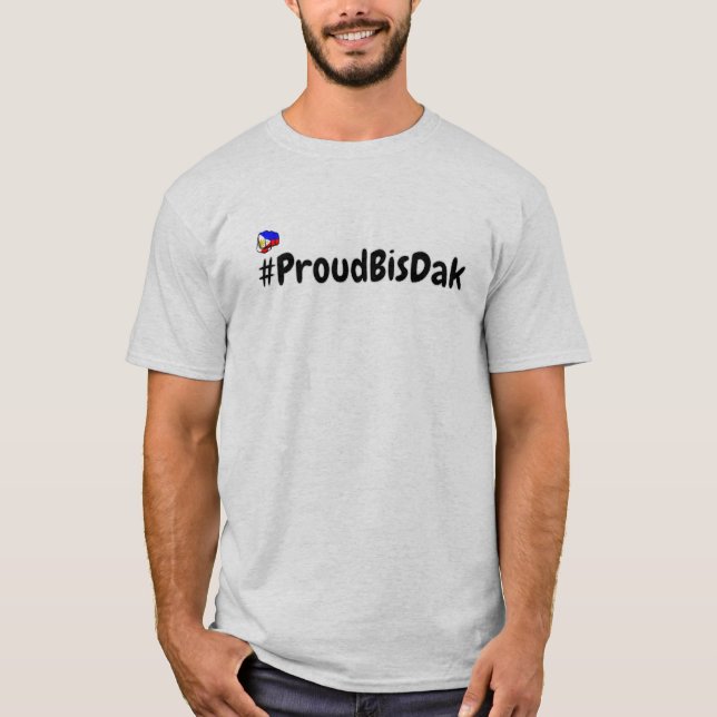Camiseta de #ProudBisaya (Anverso)