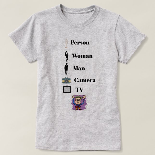 Camiseta de prueba cognitiva (Diseño del anverso)