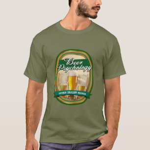Camiseta De Psicología De Cervezas