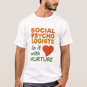 Camiseta de psicólogos sociales