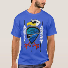 Camiseta de púa de guitarra Blues Regal Eagle