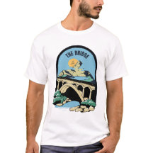 Camiseta de "Puente Cerca de la Montaña" para Aman